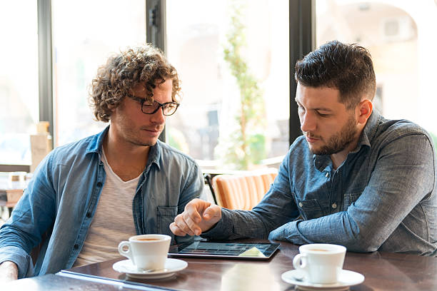 istock Casual meeting in a Cafe 467429048