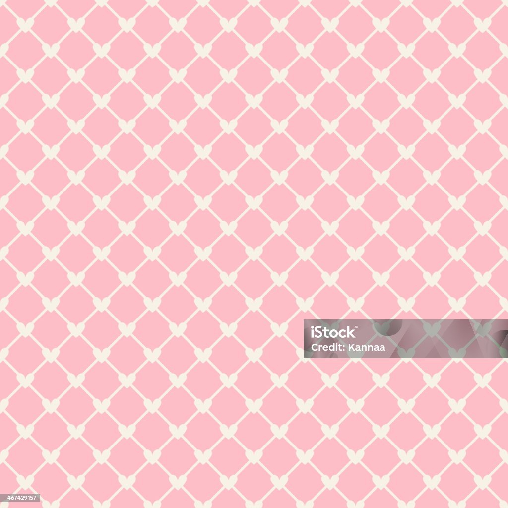 Coeur vecteur motif sans couture (carrelage). - clipart vectoriel de Fond libre de droits