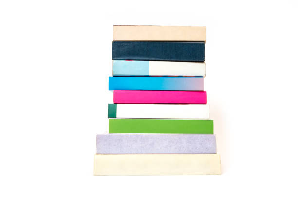 istock Nine colorful books stacked 467433928