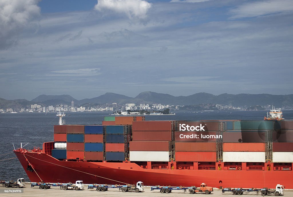 Rio de Janeiro Hafen - Lizenzfrei Niteroi Stock-Foto