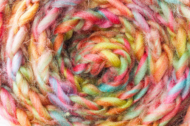 istock Roll of scarf colorful. 467434941
