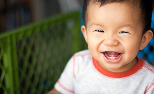 istock Happy Child Showing His Teeth 467437324