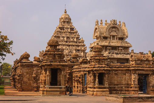 Architectural design at Vontimitta Kodanda Rama Swamy Temple located at Kadapa in Andhra Pradesh India