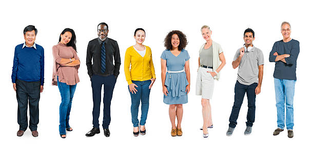 istock Casual Group Diverse People Social Variation Row Concept 467437666