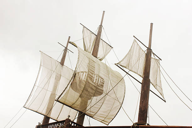 istock Low angle view of a sail 467438847
