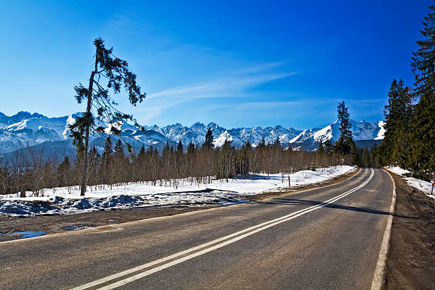istock Road through the Tatra Mountains 467440216