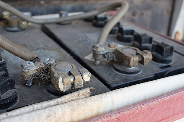 istock old battery terminal of car 467444800