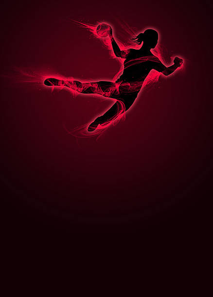 istock Woman handball background 467447438