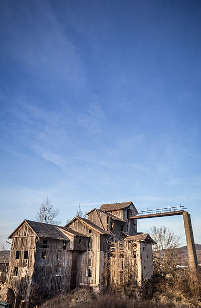 istock old wooden rock mill in Germany 467451168