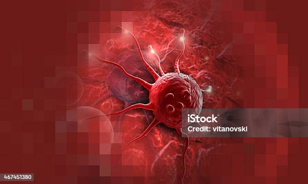 Cancer Cell Stock Photo - Download Image Now - 2015, Abdomen, Anatomy