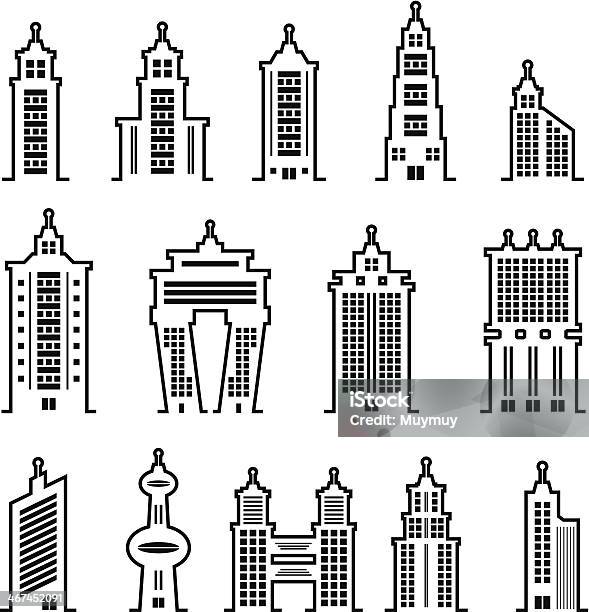 Vector For Building Building Vector Stock Illustration - Download Image Now - Apartment ...