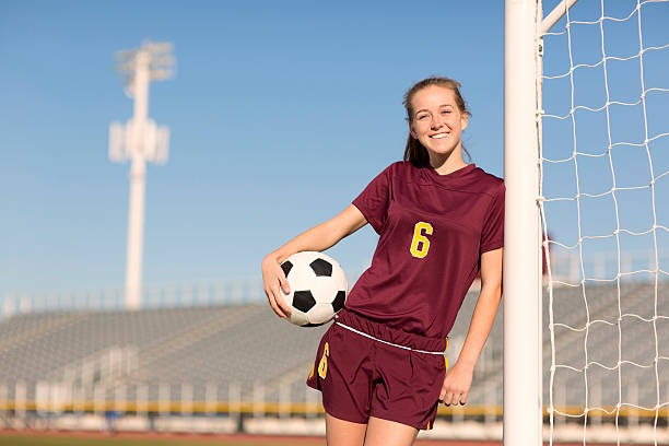 istock Female Soccer Player 467454371
