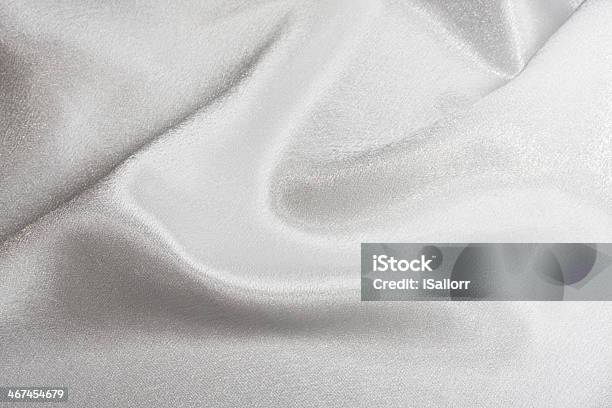 White Silk Stock Photo - Download Image Now - Abstract, Backgrounds, Color Image