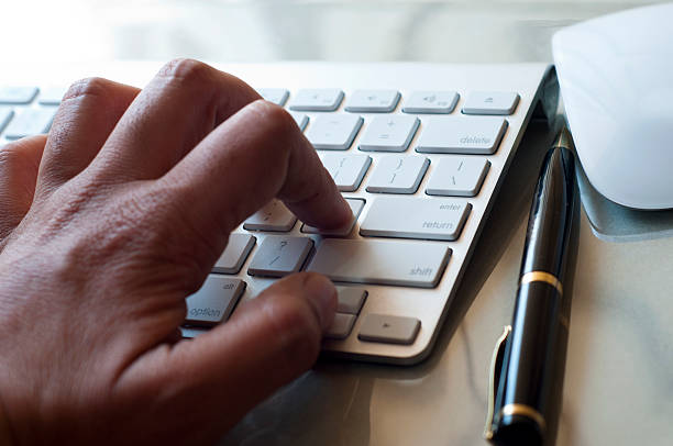 Computer Typing Pen 170+ Thumb Click Pen Stock Photos, Pictures & Royalty-Free Images - iStock