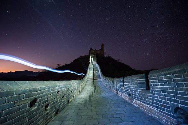 万里の長城のスカイ - china great wall of china wall beijing ストックフォトと画像