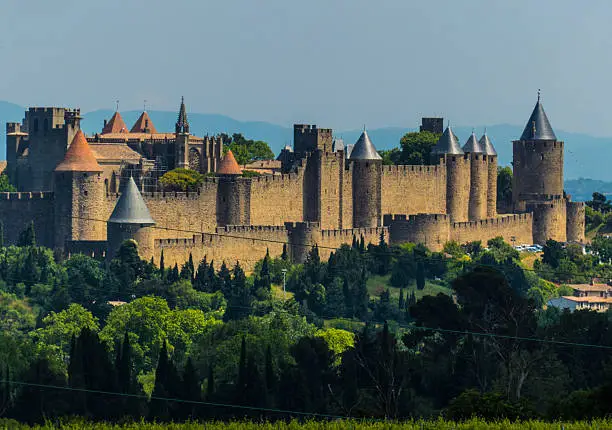 Walled city of Carcassonne,France