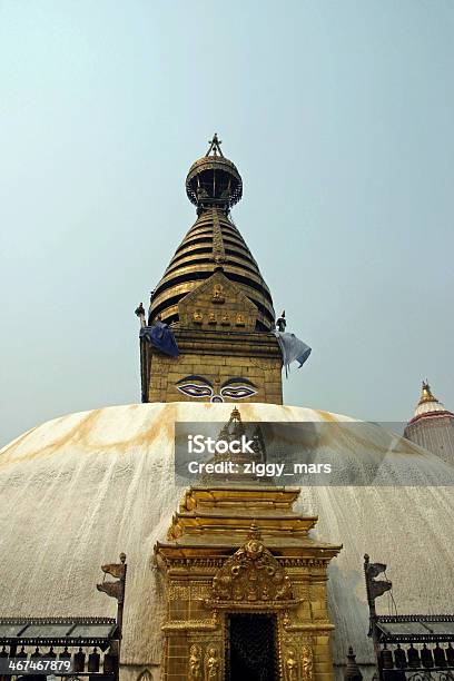 Swayambhunath В Катманду Непал — стоковые фотографии и другие картинки Азия - Азия, Башня, Без людей