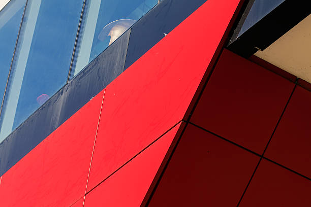 istock colorful aluminum facade on large shopping mall 467468152