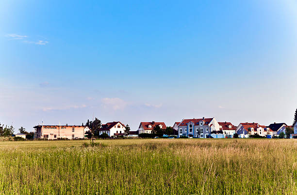 beautiful housing area in Munich in Nature