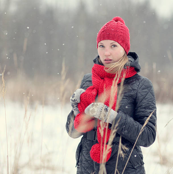 istock happy girl winter snow runs 467470682