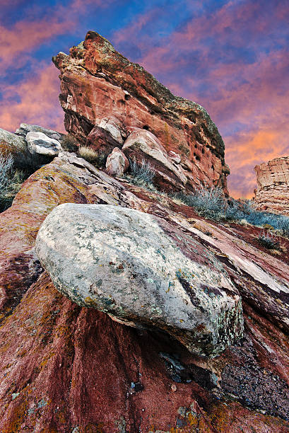 istock Sunset at Red Rocks Park Colorado 467470722