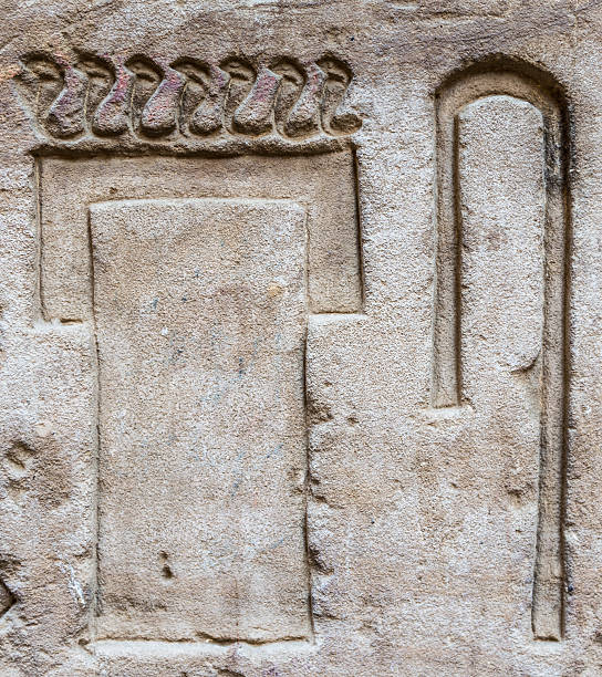 istock Ancient well preserved original Egyptian hieroglyphs 467474604