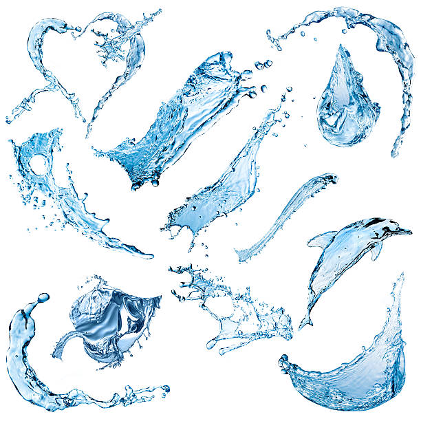 istock Spray and splashes of water 467480206