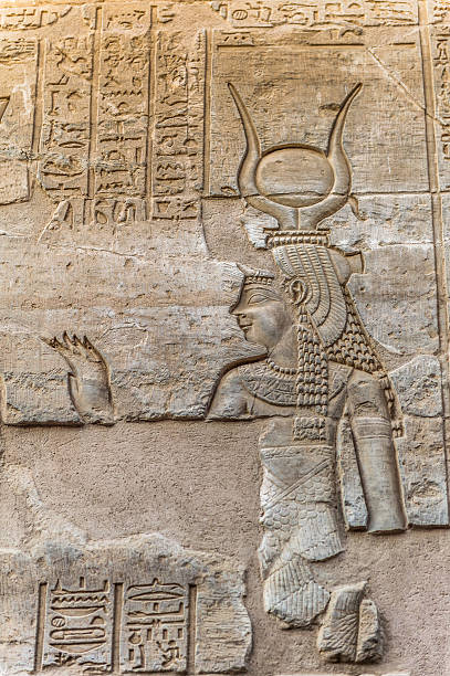 istock Ancient well preserved original Egyptian hieroglyphs 467480324