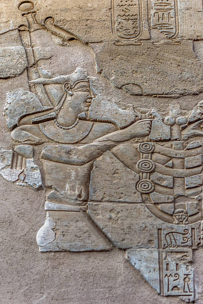 istock Ancient well preserved original Egyptian hieroglyphs 467480486