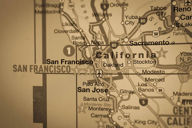 Map of Northern California