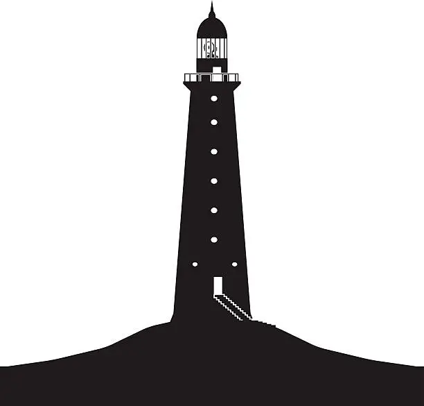 Vector illustration of Lighthouse vector illustration