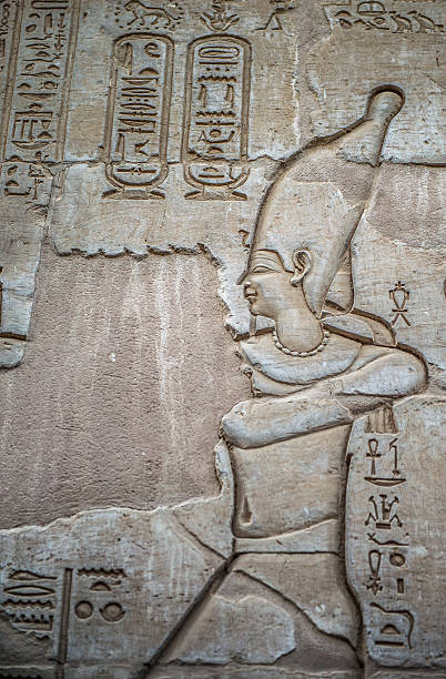 istock Ancient well preserved original Egyptian hieroglyphs 467486738