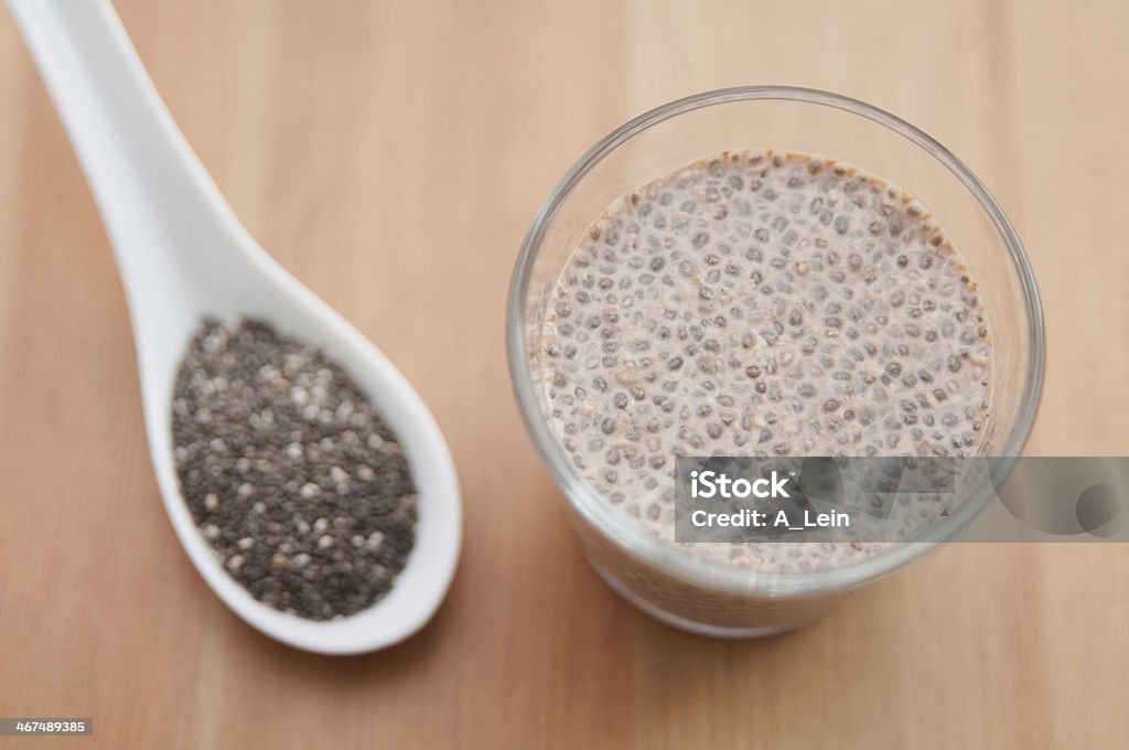 Chia Seeds Antioxidant Stock Photo