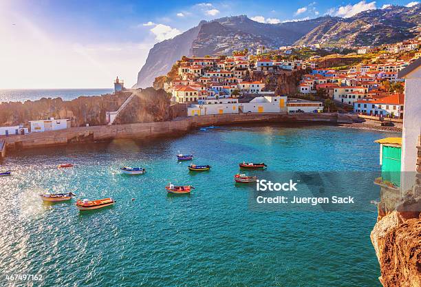 Camara De Lobos Madeira Stock Photo - Download Image Now - Portugal, Madeira, Funchal