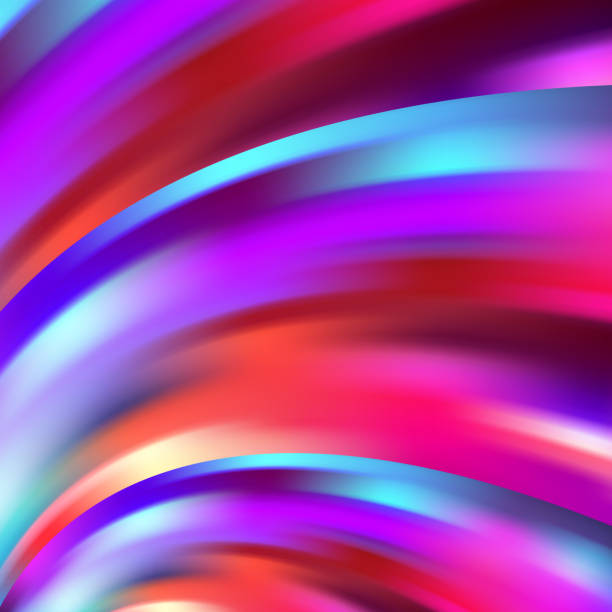 Abstract Colorful Background Consisting Of Lines Stock Illustration -  Download Image Now - 2015, Abstract, Art - iStock