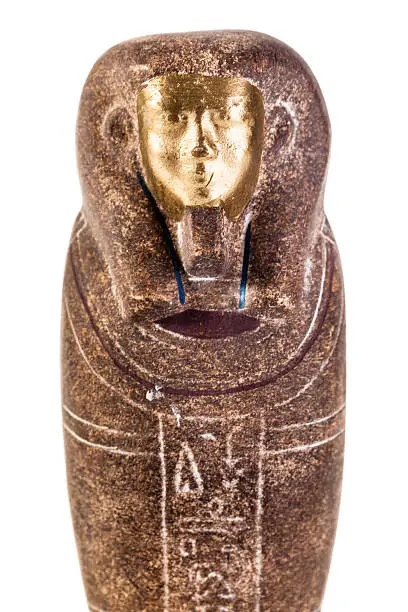 Photo of small sarcophagus