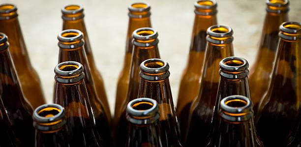 istock bottles of brown glass 467504396