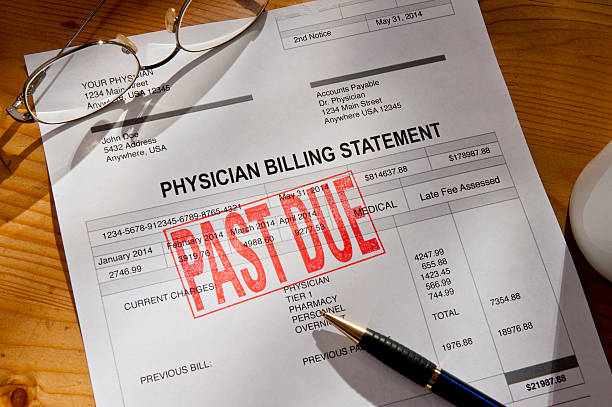 istock Past Due Medical Bill Invoice 467506554