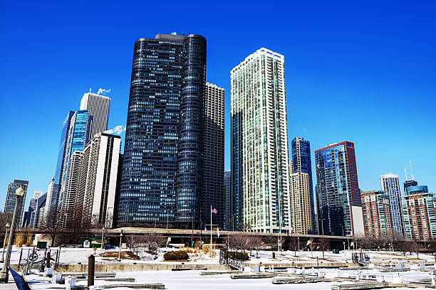istock Harbor Point and Residential Skyscrapers, Chicago 467506608
