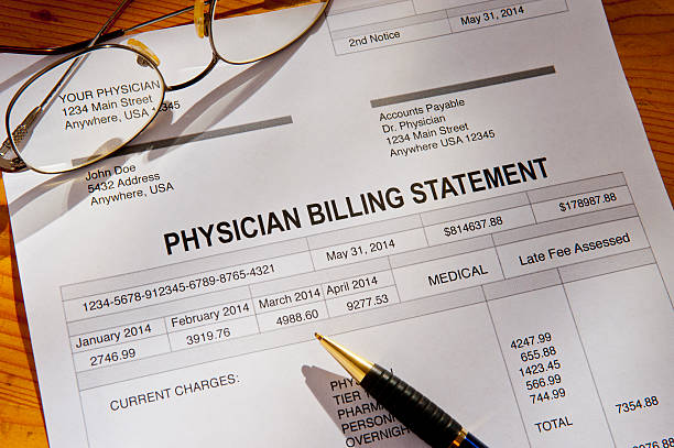 istock Past Due Medical Bill Invoice 467506674
