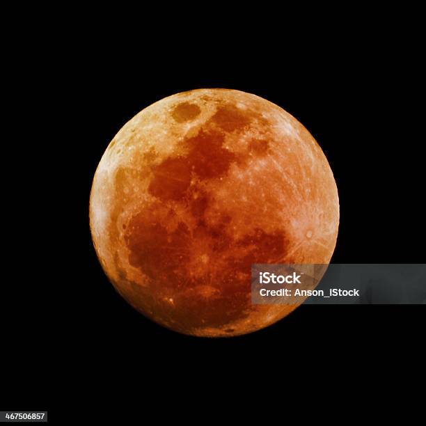 Luna Di Sangue - Fotografie stock e altre immagini di Chiaro di luna - Chiaro di luna, Fotografia - Immagine, Luna