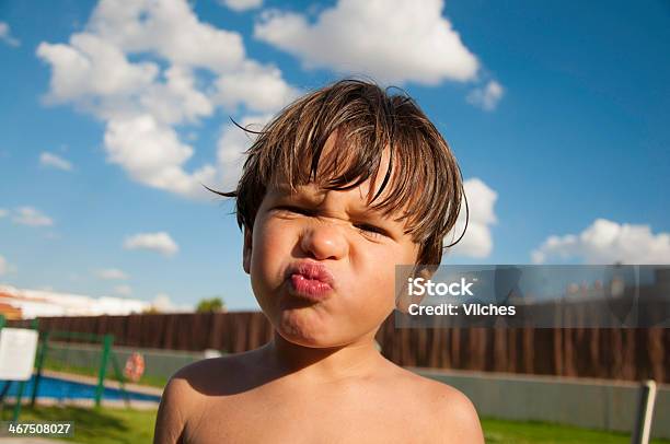 Grouchy Face Stock Photo - Download Image Now - Brat, Small, Anger