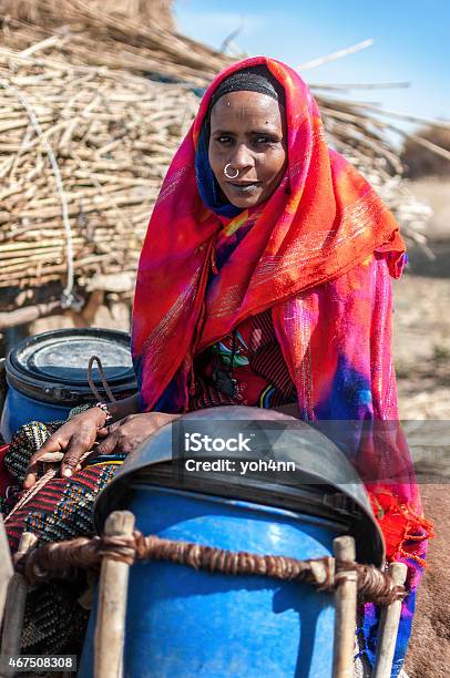 Nomad Portrait Stock Photo - Download Image Now - Sudan, Liberia, African Ethnicity