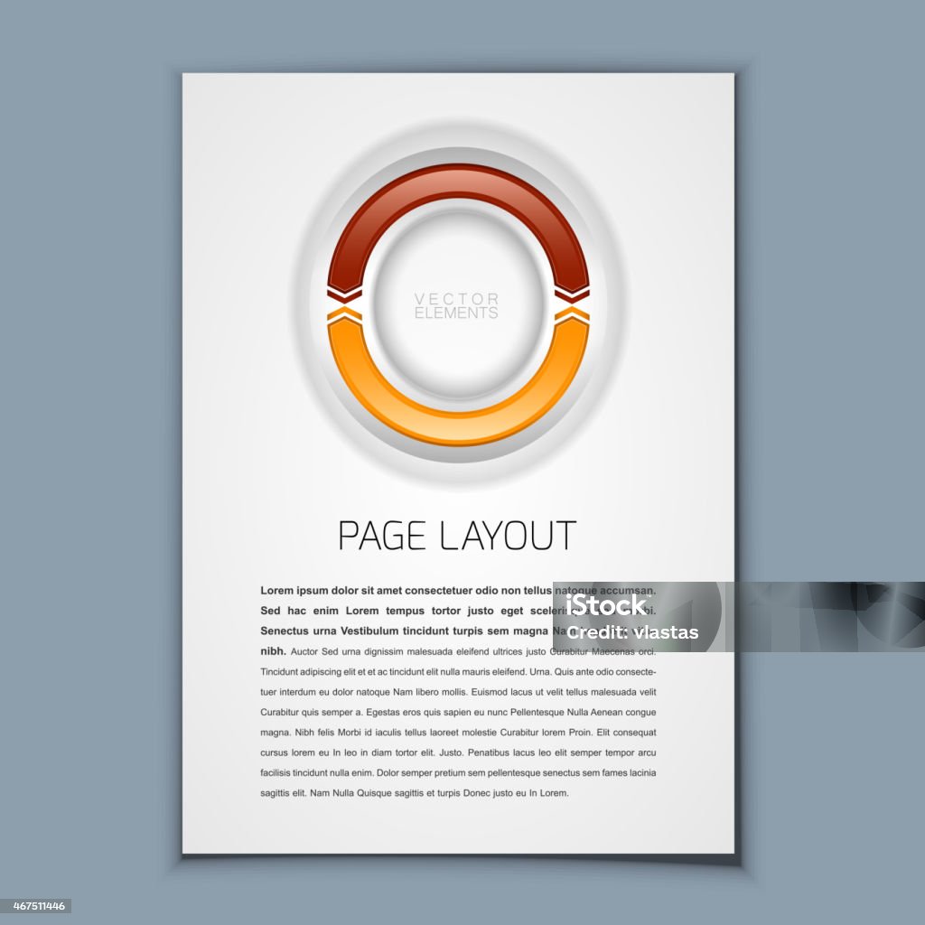 Page Layout Vector Pdf Page Layout Stock Illustration - Download Image Now - 2015, Abstract ...