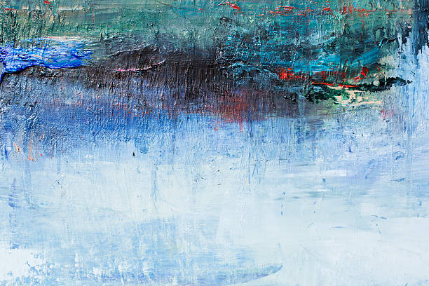 istock Abstract painted blue and green  art backgrounds. 467512506