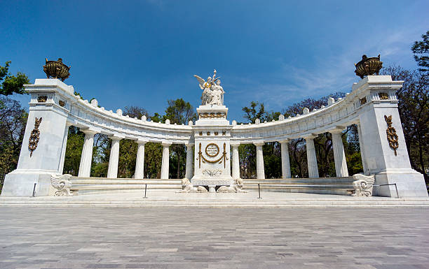 Benito Juarez Monument In Mexico City