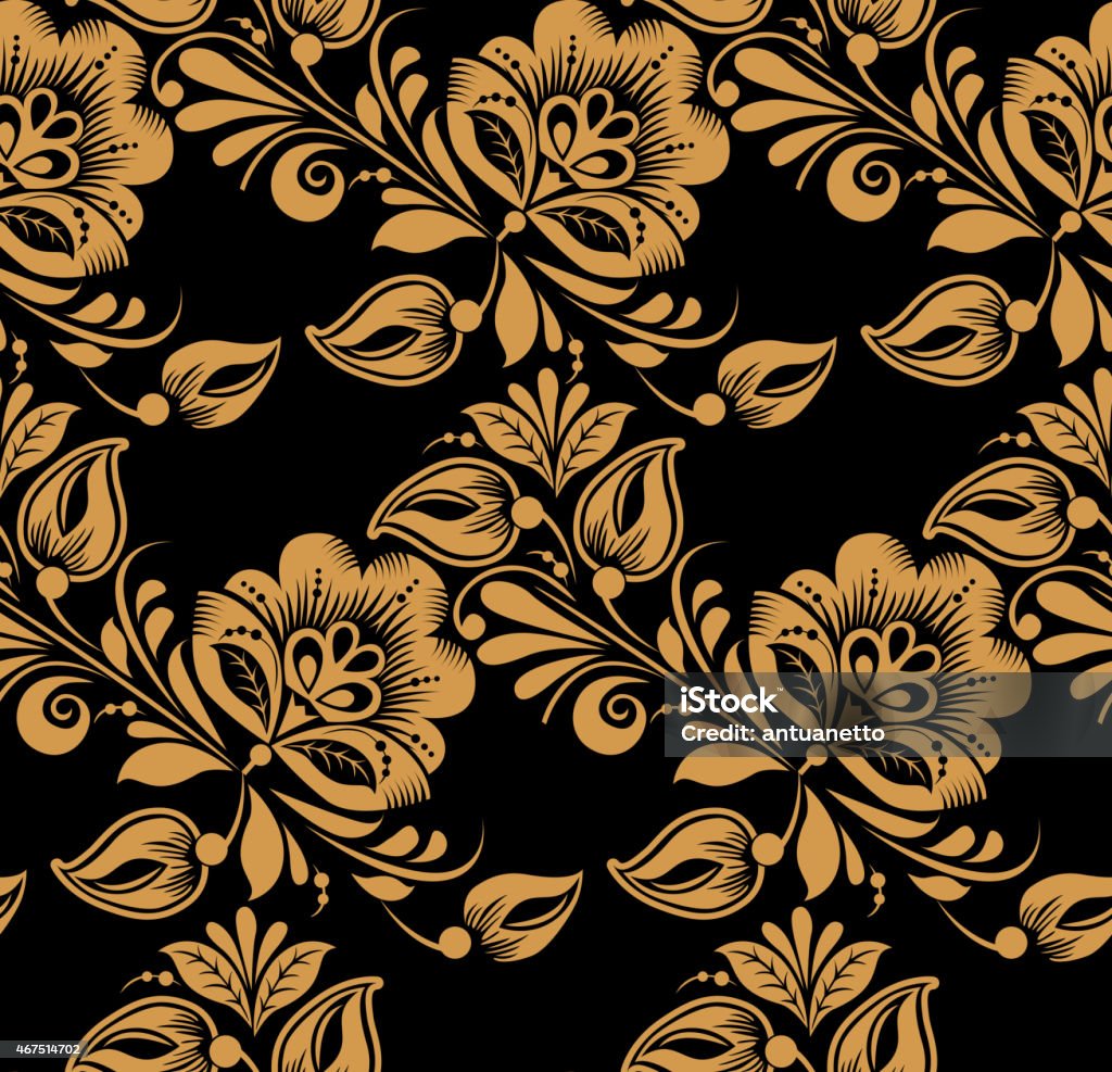 Seamless pattern with floral background Vector Abstract Elegance Seamless pattern with floral background 2015 stock vector