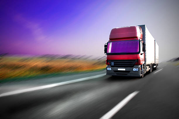istock truck on a road 467516979