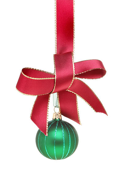 istock Christmas bauble and ribbon 467526304