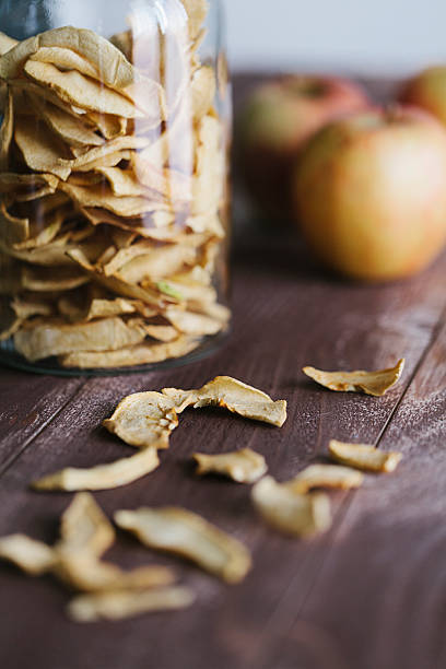 istock Jar of dried apple fruit 467527582